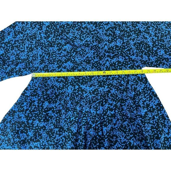 Walter Baker Womens Connie Dress 6 Blue Starry Night Polka Dot W70530 NWT - Picture 9 of 14